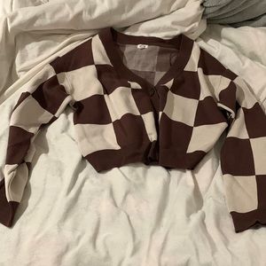 GARAGE Women Crop Cardigan